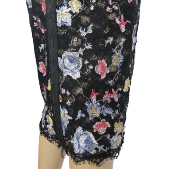 BCBG Maxazria Floral Pencil Skirt - Picture 4 of 6